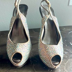 Giuseppe Zanotti Peep Toe Heels